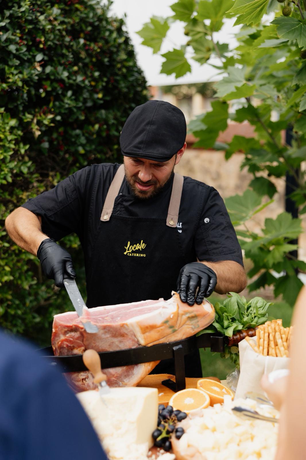 Locale Woodfire wedding catering Adelaide