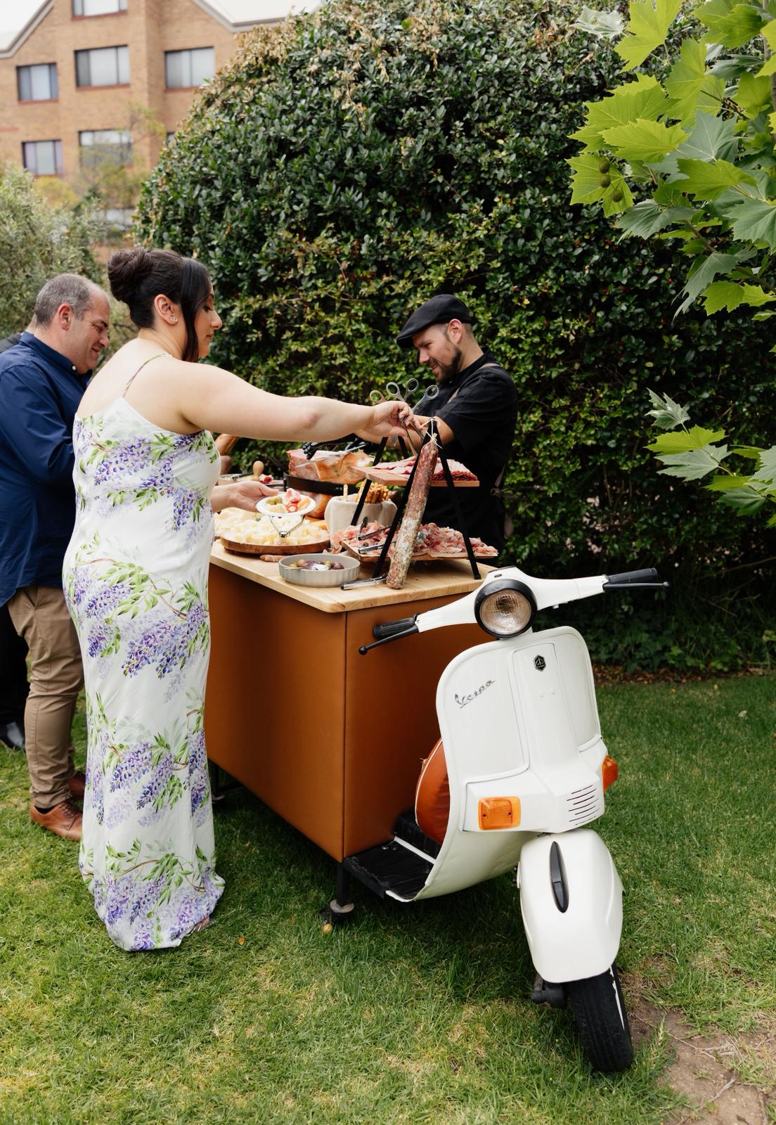 Locale Woodfire wedding catering Adelaide